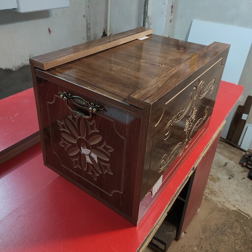 جعبه چوبی ، باکس ، جعبه چرخ خیاطی ، صندوقچه 