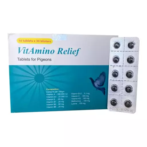 مولتی ویتامین پرندگان ریلایف VitAmino Relief کوزیمو 