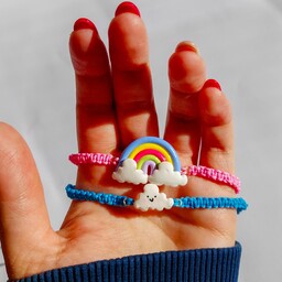 دستبند های فانتزی دخترانه زنانه با کلیه رنگ بندها 