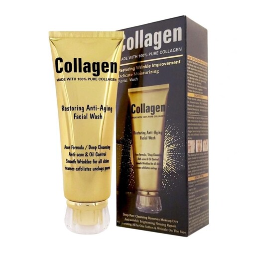 فوم شستشو صورت ووکالی کلاژن WOKALI COLLAGEN FACI 120ml