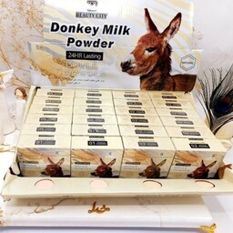 پنکک پرطرفدار 2 طبقه شیر الاغ Donkey Milk Powder برند بیوتی سیتی BEAUTY CITY