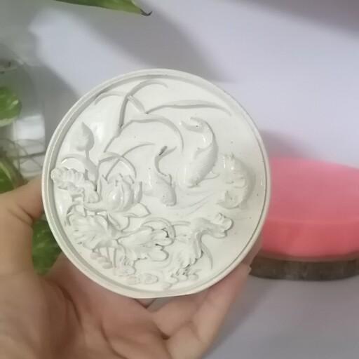 قالب سیلیکونی سکه ماهی  قطر 10 سانتیمتر  سفارشی ساز 