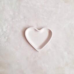ظرف هفت سین و جاجواهری قلب بتنی ، ساخته شده از پودر سنگ مصنوعی در طرح و رنگ دلخواه شما