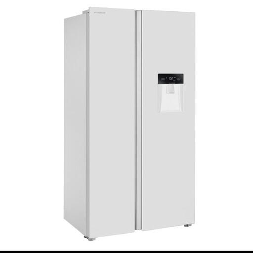 یخچال فریزر  ایکس ویژن Refrigerator مدل TS-552ASD-AWD رنگ سفید و سیلور