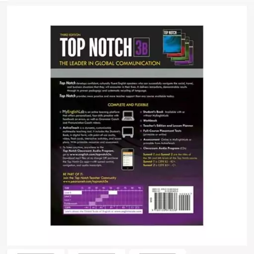 کتاب تاپ ناچ سه ب (ویرایش 3) Top Notch 3B 3rd Edition