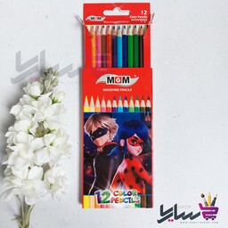 مداد رنگی 12 رنگ MGM