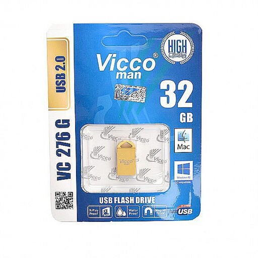 فلش مموری ویکومن USB 2.0 مدل VC276G با ظرفیت 32 گیگابایت