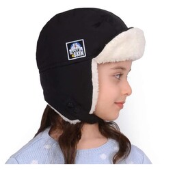 کلاه روسی بچگانه جنس پارچه خز طرح دار با قیمت مناسب و کیفیت عالی 