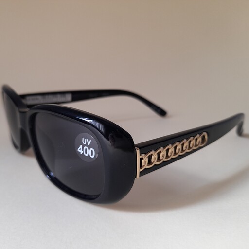عینک آفتابی زنانه مشکی دسته کارتیه یووی 400