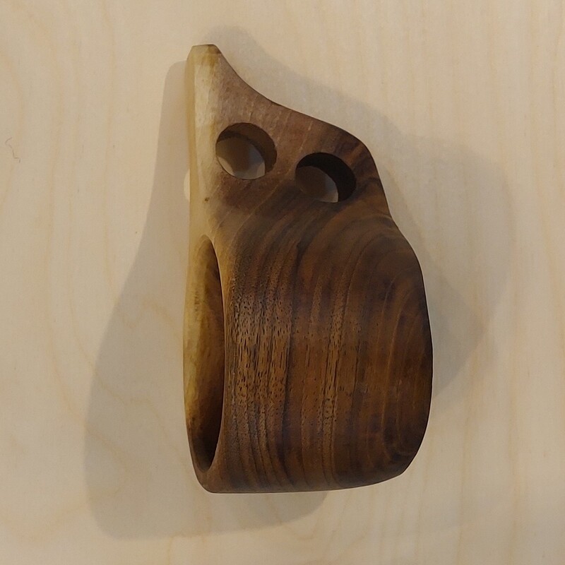 لیوان چوبی مدل کوکسا ( کوسکا چوب گردو )