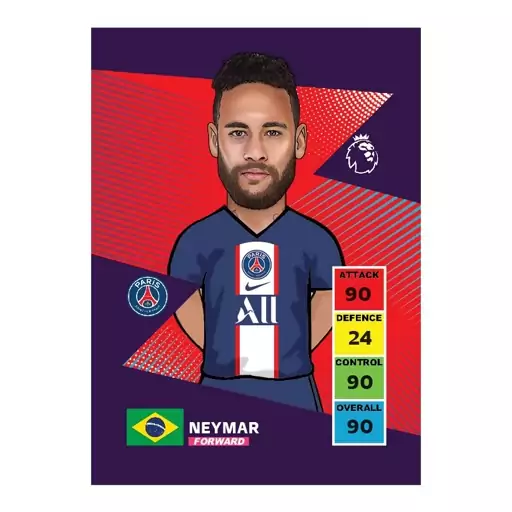 کیمدی نیمار کارت سری Basic 2023 بازیکن Neymar