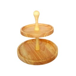 شیرینی خوری چوبی دوطبقه تهیه شده از چوب بامبو مونتاژی (تضمین کیفیت)