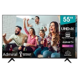 تلویزیون 55 اینچ ادمیرال 4k و هوشمند  ( - هزینه ارسال با مشتری)