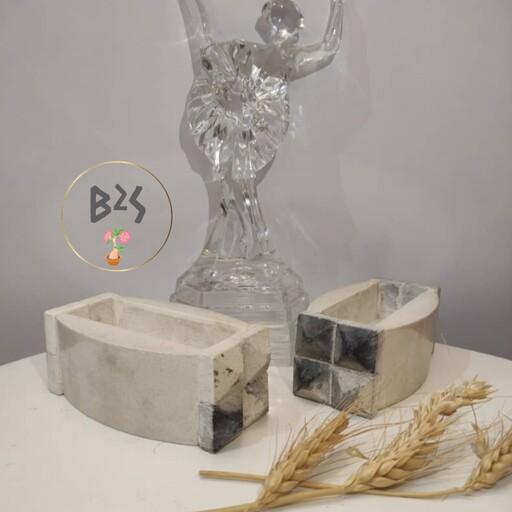 گلدان سنگ مصنوعی مدل رویا ابعاد 7در13در5،(پسکرایه هزینه ارسال موقع تحویل به عهده مشتری)