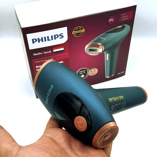 دستگاه لیزری وموبرحرفه ای سالنی و خانگی فلیپس برندPHILIPSاورجینال و شرکتی