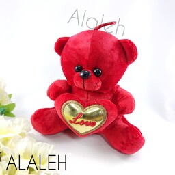 عروسک خرس قلب به دست عاشق ولنتاین ( فروش به صورت دونه ای) 
