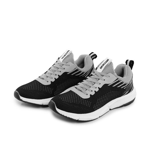 41435  کفش اسپرت Skechers مردانه مشکی سفید بندی