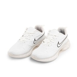 42379  کفش اسپرت Nike مردانه سفید بندی چرم مصنوعی