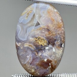  سنگ طبیعی عقیق چند رنگ زیبا اصل معدنی 