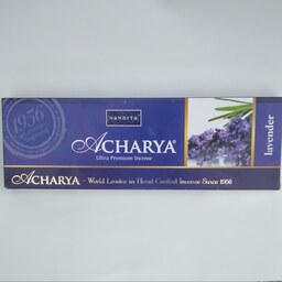 عود اسطوخودوس (lavender)، برند آچاریا ناندیتا، حاوی گیاهان و گل های کمیاب