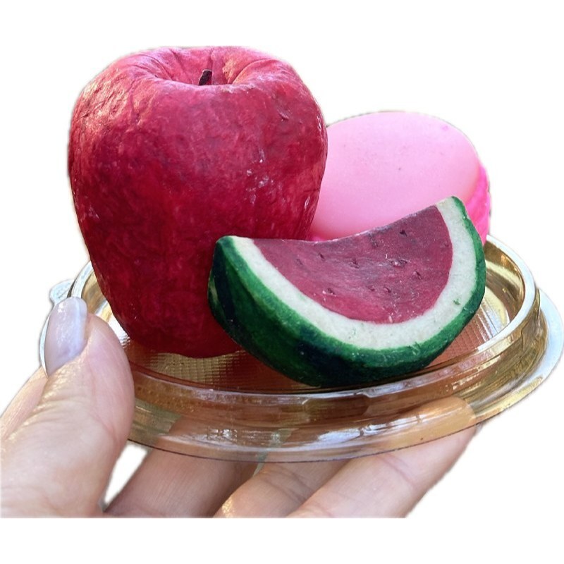 صابون تزیینی طرح میوه (سیب، هندوانه)