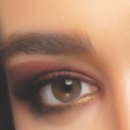 لنز چشم طبی رنگی سالانه رینبو sole brown 3t سری پیکون ( رنگ سبز مرکز عسلی دور مشکی) 