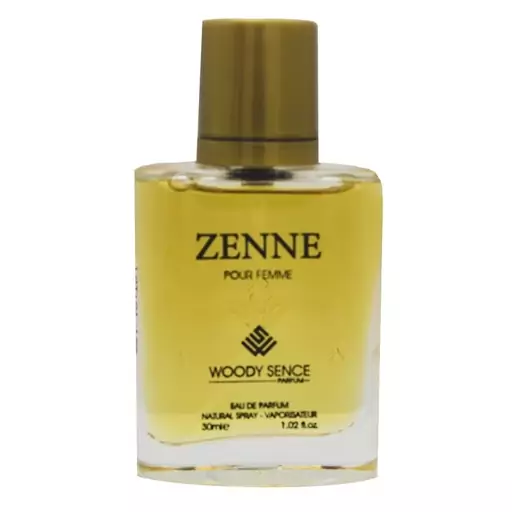 عطر جیبی زنانه وودی سنس مدل ZENNE حجم 30 میلی