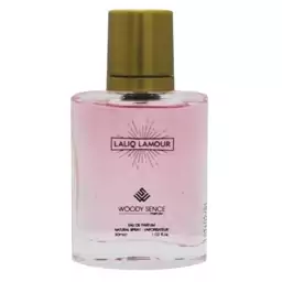 عطر جیبی زنانه وودی سنس مدل Lalique L.Amour حجم 30 میلی لیتر