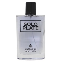 عطر مردانه وودی سنس مدل SOLO PLATE حجم 100 میلی لیتر