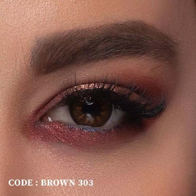 لنز چشم Brown 303 (قهوه ای عسلی) رینبو