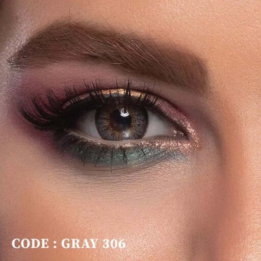 لنز چشم Gray306(طوسی عسلی) رینبو