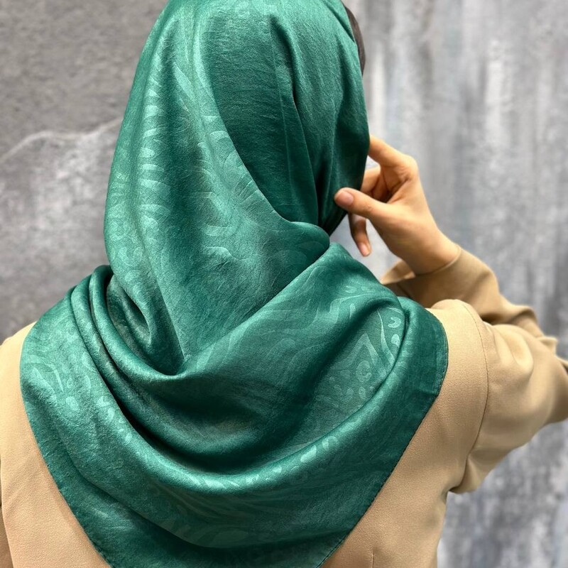 روسری کوپرا واکسی طرحدار اعلا مجلسی با 4 رنگ پرفروش قواره 120
