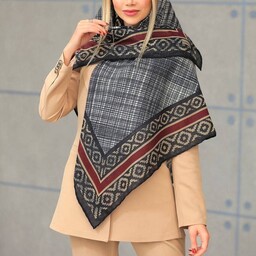 روسری نخی دستدوز قواره 125 متوسط با 6تا رنگبندی خوشگل 