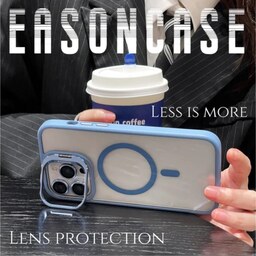 قاب گوشی موبایل Iphone 13 Pro Max اپل طرح استند پنجره ای مگ سیف دار  Eason Case به همراه محافظ لنز دوربین