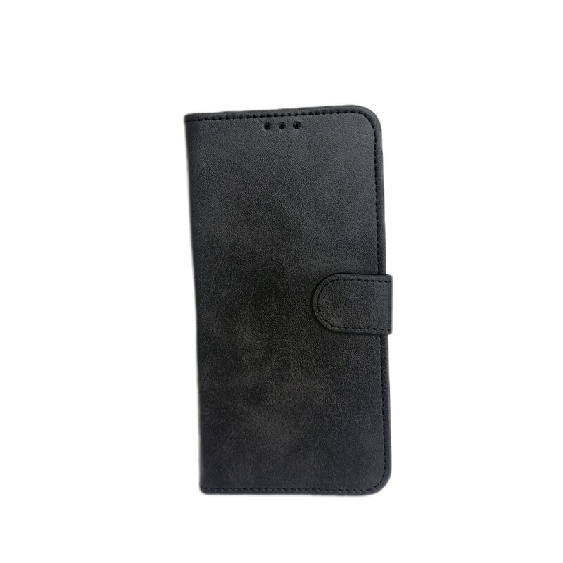 کیف کلاسوری  چرمی مگنتی جا کارتی مناسب برای گوشی موبایل سامسونگ a20-a30