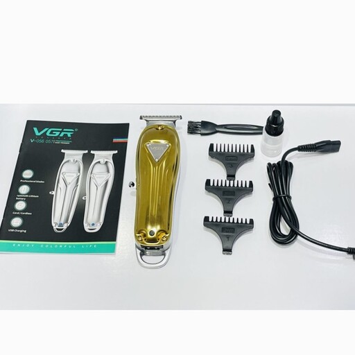 ماشین اصلاح موی سر و صورت 057 VGR خط زن، حجم زن، صفر زن مارک وی جی آر مدل 057کیفیت استیل ضد زنگ