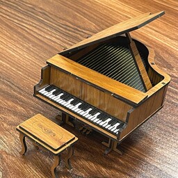 دکوری مدل پیانو چوبی 