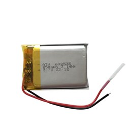 باتری لیتیومی مدل 602535 با ظرفیت 850 میلی آمپر ساعت