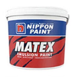 رنگ پلاستیک ماتکس سفید مات شرکت نیپون کد 6800 وزن 11500 گرم