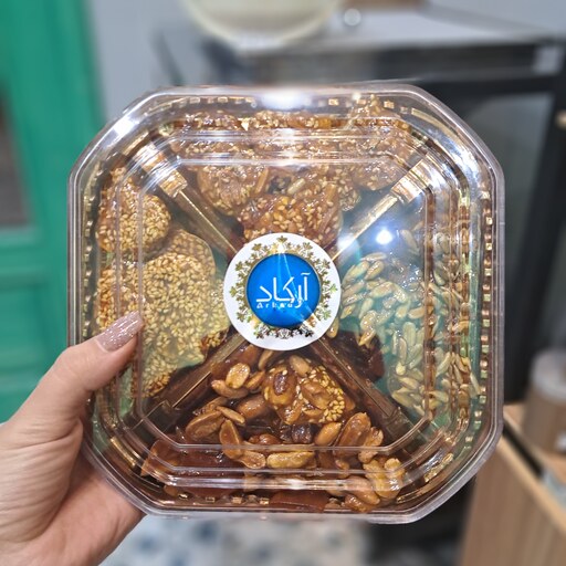  سوهان عسلی چهار مغز