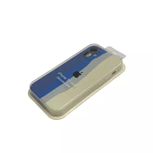 قاب گوشی موبایل اپل iphone12 mini.گارد ایفون12مینی. طرح سیلیکن ابرنگی