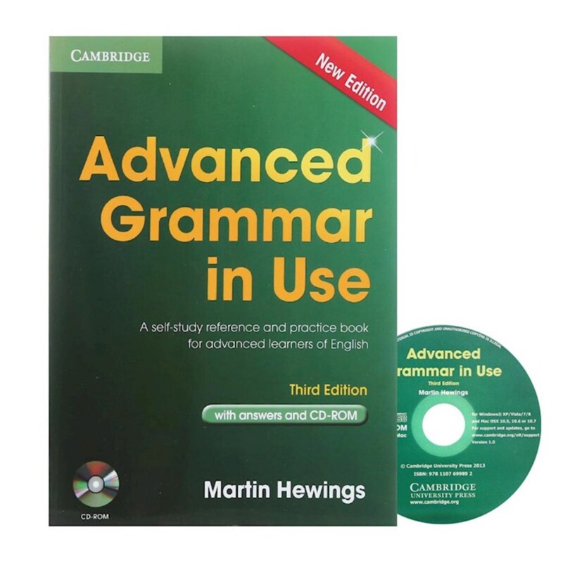 کتاب Advanced Grammar in Use  Third Edition انتشارات Cambridge