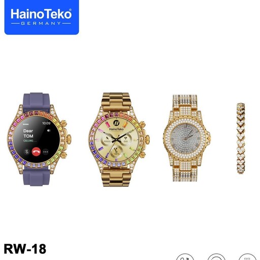 پک ساعت هوشمندویژه ی اقتصادی شرکت هاینوتکو (اورجینال ) مدل HAINO TEKO RW18  باگارانتی18ماهه