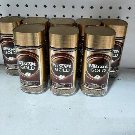 نسکافه گلد قهوه فوری ترکیه با فرمول زود حل شدن در آب 100 گرمی nescafe gold