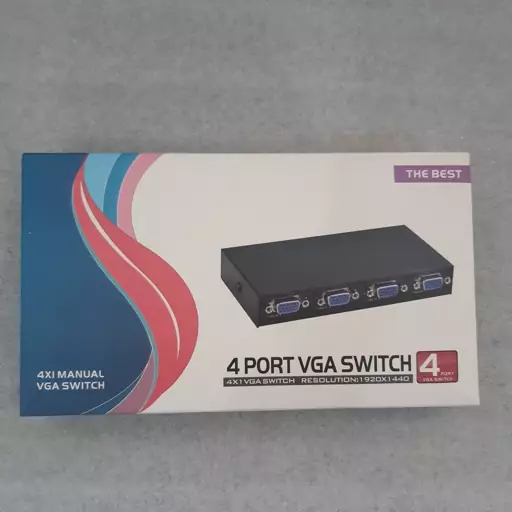 سوییچ 4 پورت VGA