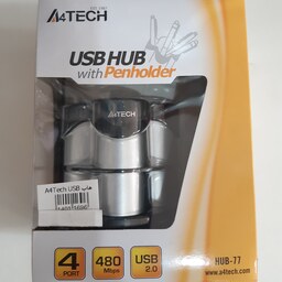 هاب 4پورت  USB 2.0 به همراه جامدادی برند A4tech