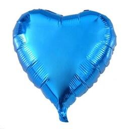 فویلی قلب آبی سایز متوسط 