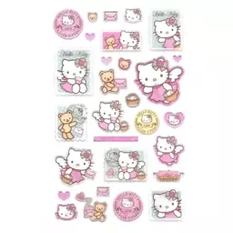 استیکر برچسب بدون برش طرح هلو کیتی  hello kitty مناسب بولت ژورنال، پلنر و...