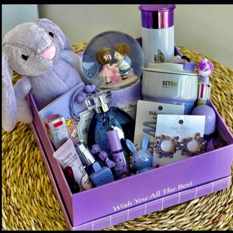 باکس ولنتاین خرگوشی جعبه هدیه تولد 