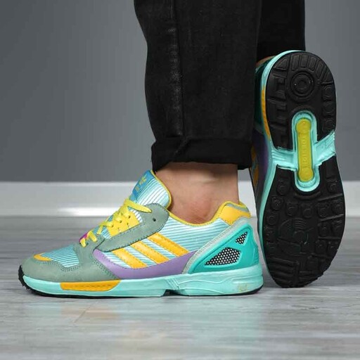 کتونی مردانه آدیداس سبز فیروزه ای Adidas Zx8000  سایز 41تا44